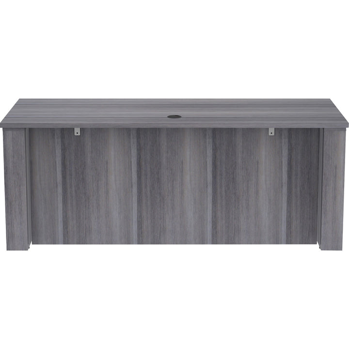 Image of Lorell Sit-Stand Desk Shell, Essentials, 72"x29"x29"-49", Charcoal