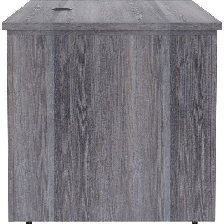 Image of Lorell Sit-Stand Desk Shell, Essentials, 72"x29"x29"-49", Charcoal