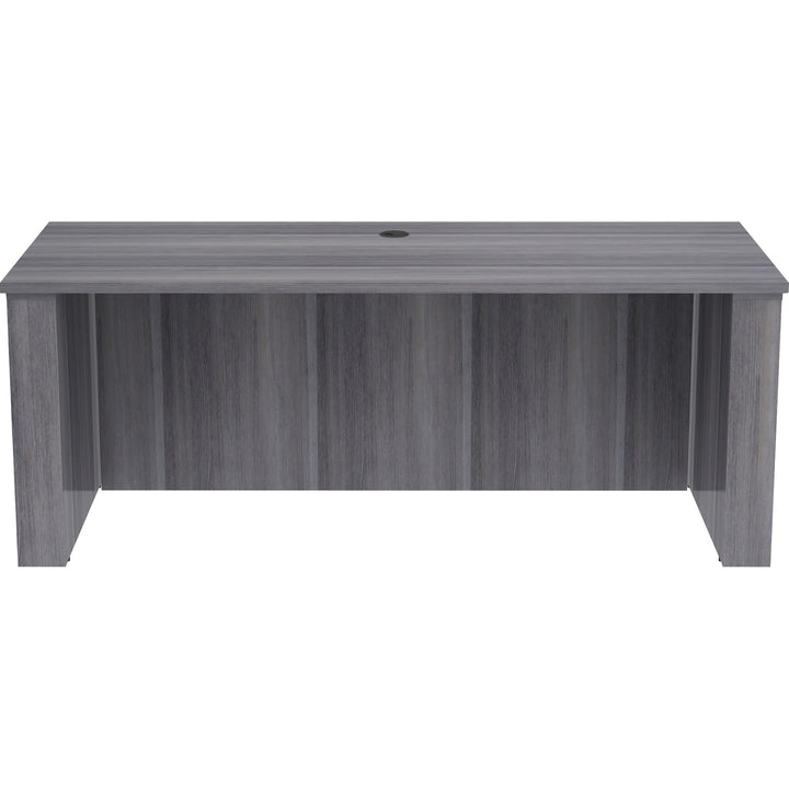 Image of Lorell Sit-Stand Desk Shell, Essentials, 72"x29"x29"-49", Charcoal