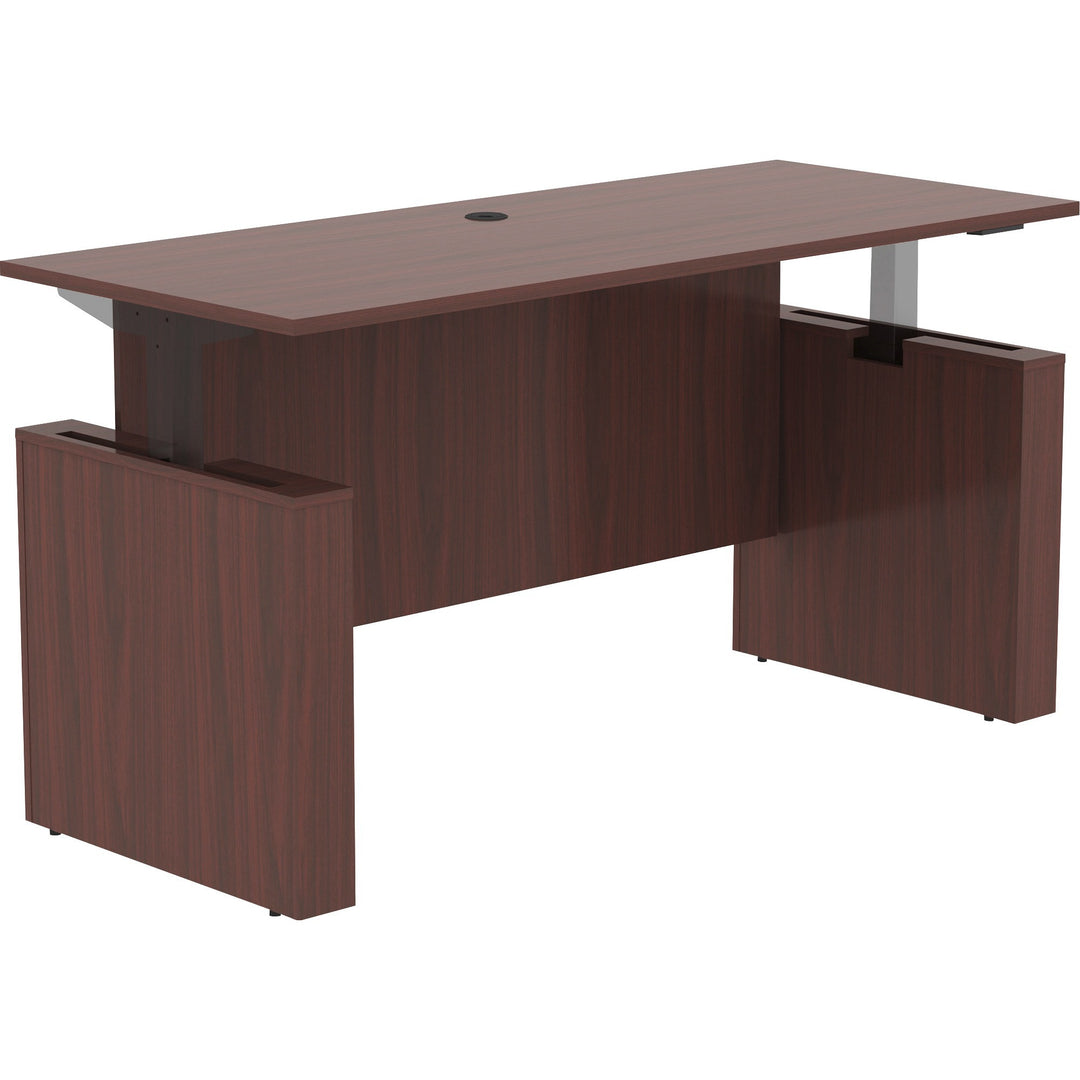 Image of Lorell 69574 Essentials Series Sit-to-Stand Desk Shell