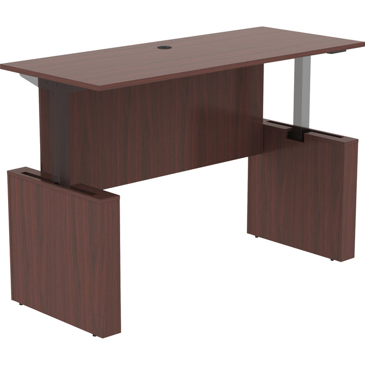 Image of Lorell 69574 Essentials Series Sit-to-Stand Desk Shell
