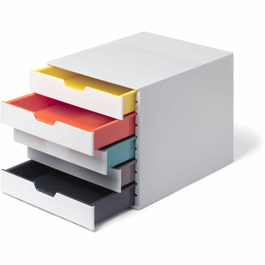 Image of Durable® Desktop Document Sorter, 5 Sections, For File Size A4 to C4, 11 x 14 x 11.5, Assorted Colors