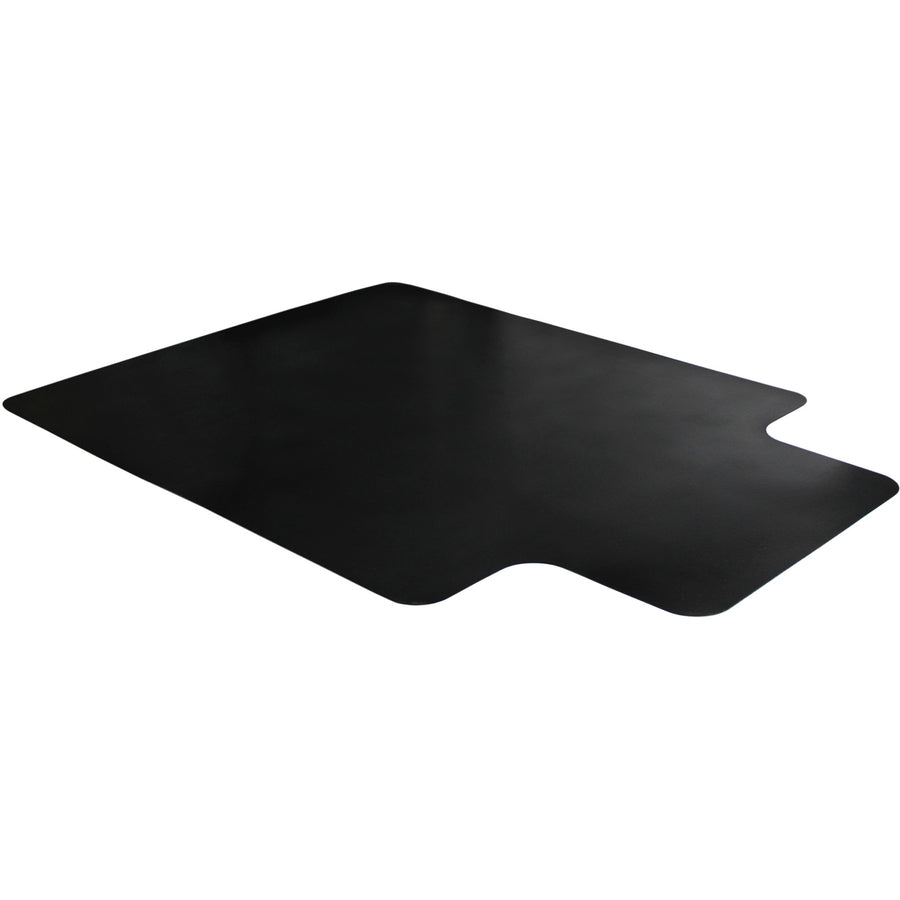 Image of Floortex® Chairmat, Hard Floor, 45"Wx53"Lx3/5"H, Black