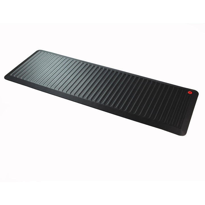 Image of Floortex® AFS-TEX 6000X Anti-Fatigue Mat, 23 x 67, Midnight Black