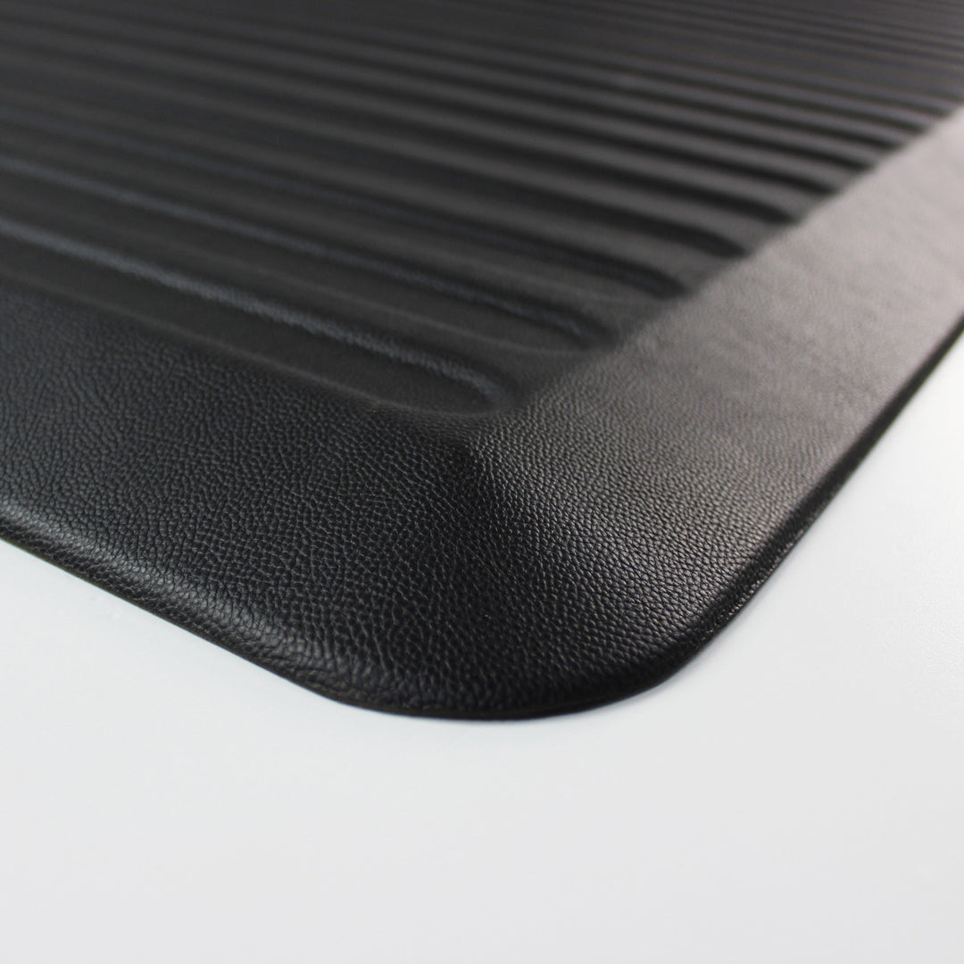 Image of Floortex® AFS-TEX 6000X Anti-Fatigue Mat, 23 x 67, Midnight Black