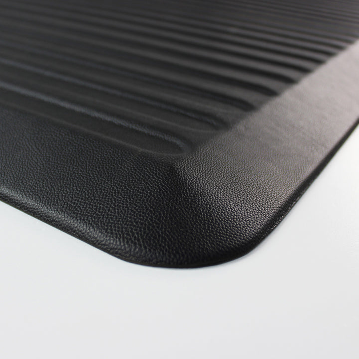 Image of Floortex® AFS-TEX 6000X Anti-Fatigue Mat, 23 x 67, Midnight Black