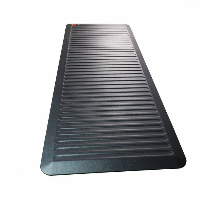 Image of Floortex® AFS-TEX 6000X Anti-Fatigue Mat, 23 x 67, Midnight Black
