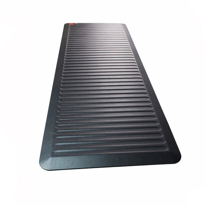 Image of Floortex® AFS-TEX 6000X Anti-Fatigue Mat, 23 x 67, Midnight Black