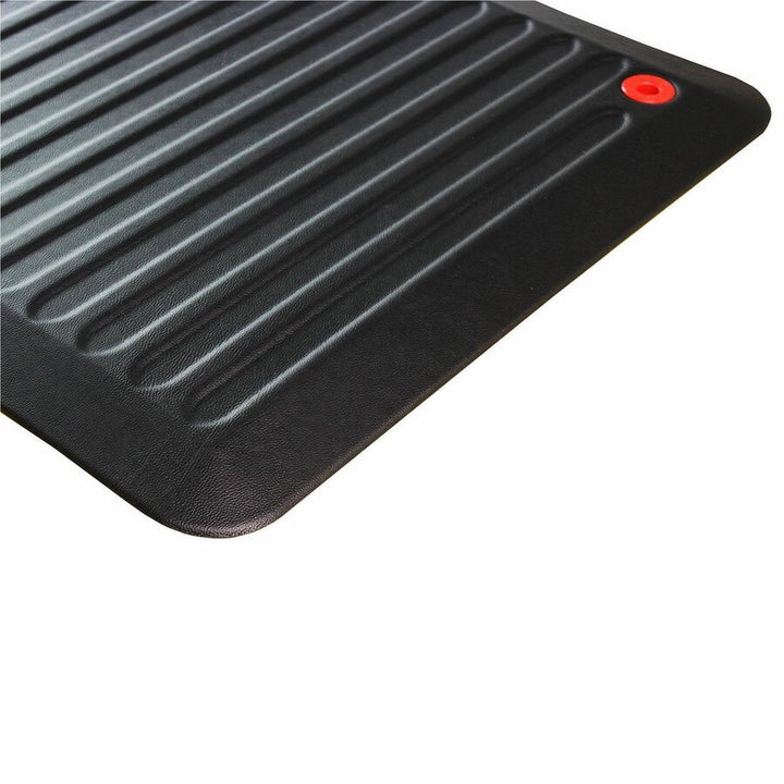 Image of Floortex® AFS-TEX 6000X Anti-Fatigue Mat, 23 x 67, Midnight Black