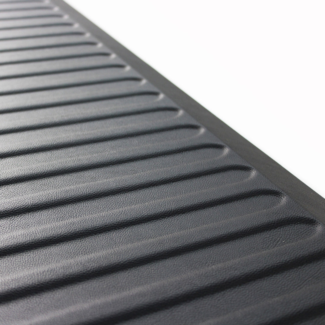 Image of Floortex® AFS-TEX 6000X Anti-Fatigue Mat, 23 x 67, Midnight Black