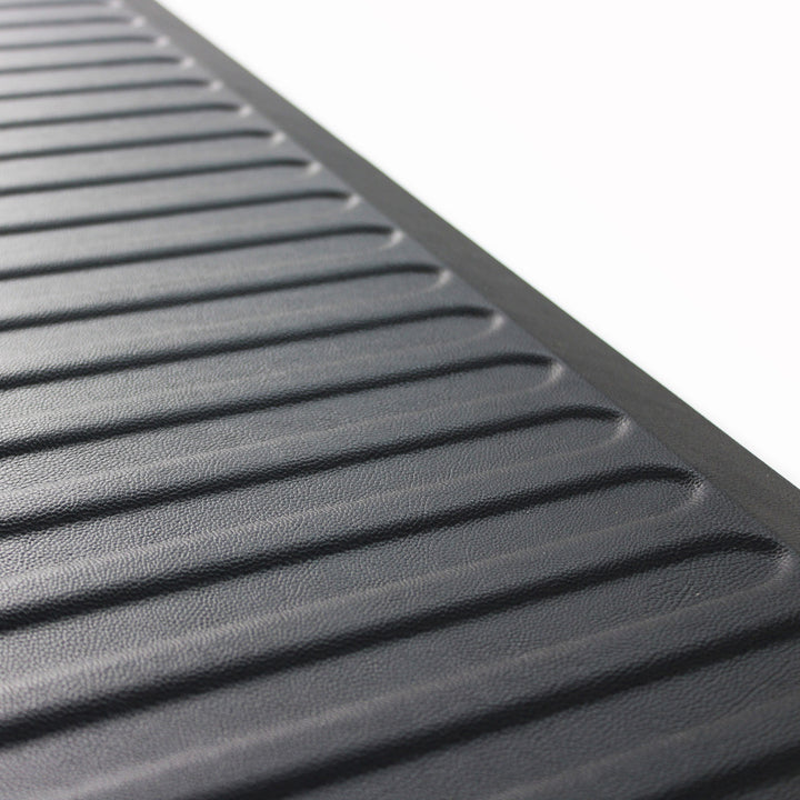 Image of Floortex® AFS-TEX 6000X Anti-Fatigue Mat, 23 x 67, Midnight Black