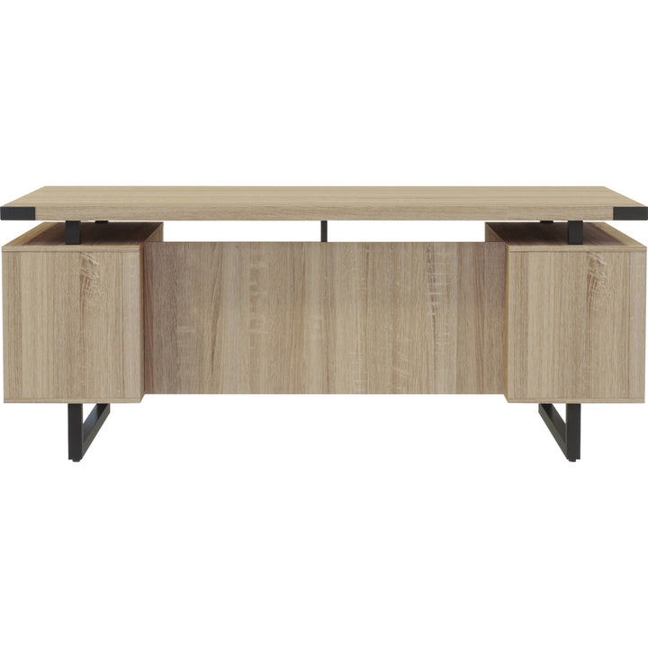 Image of Safco MRDT7236SDD Mirella Free Standing Desk Top with Modesty Panel