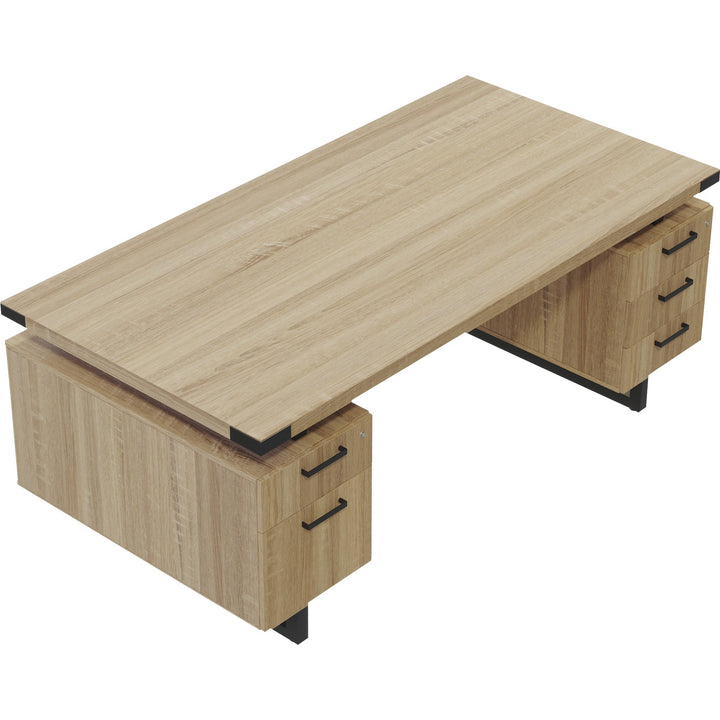 Image of Safco MRDT7236SDD Mirella Free Standing Desk Top with Modesty Panel