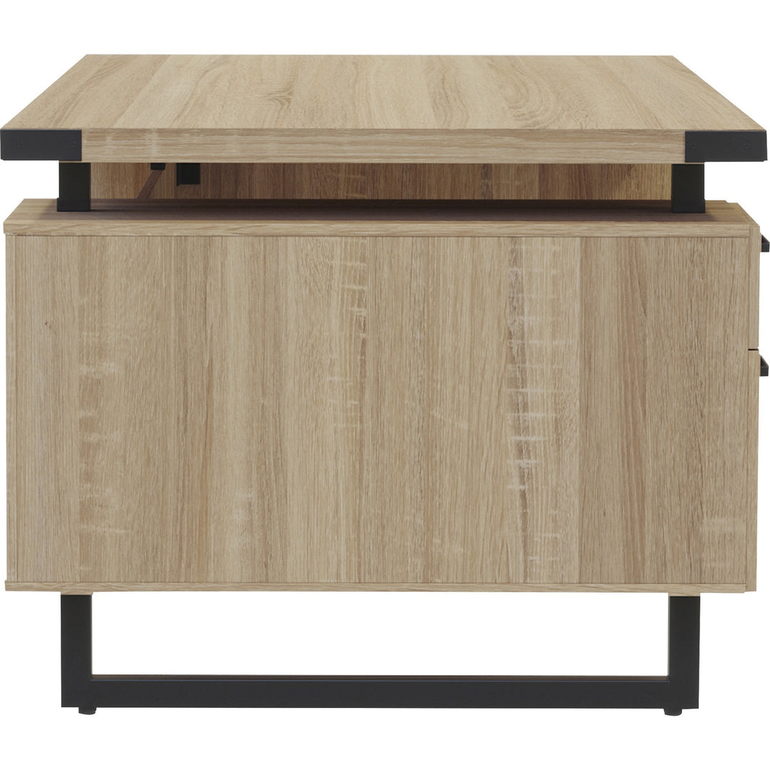 Image of Safco MRDT7236SDD Mirella Free Standing Desk Top with Modesty Panel