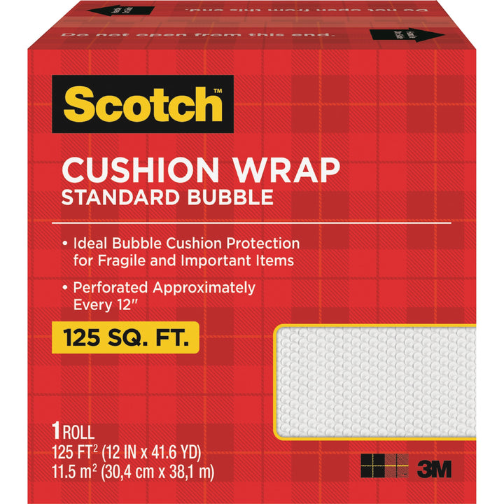 Image of 3M Cushion Wrap, Perforated, 5/16" Bubble, 12"x100', Clear