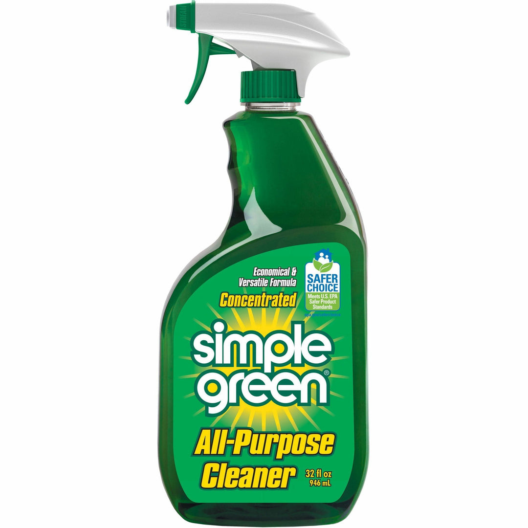 Image of Simple Green® Cleaner, All-Purpose, Concentrated, 32 oz, Green