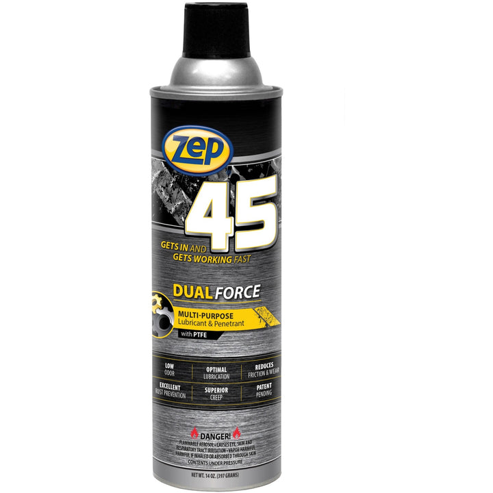 Image of Zep Commercial® Lubricant/Penetrant, Dual Force, 14 oz, Multi