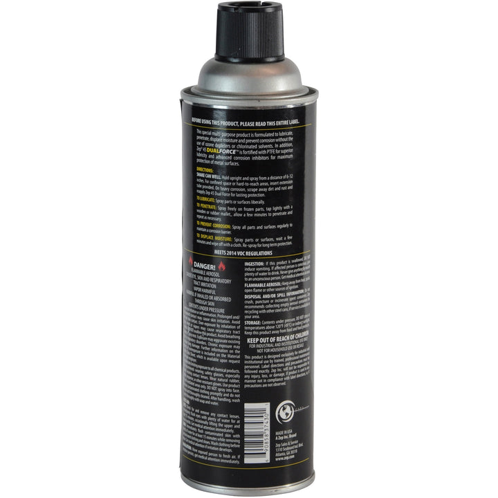 Image of Zep Commercial® Lubricant/Penetrant, Dual Force, 14 oz, Multi