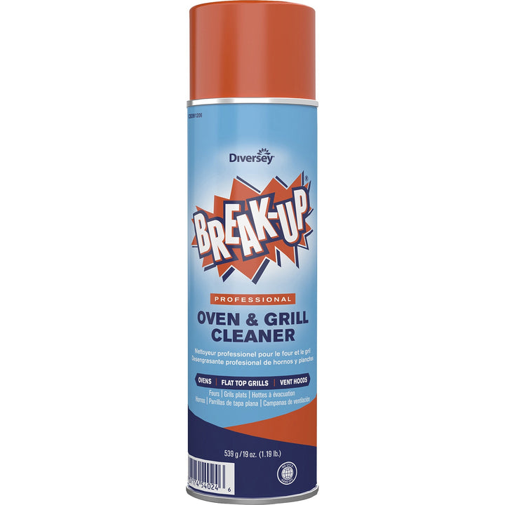Image of Diversey Break-Up CBD991206 Professional Oven & Grill Cleaner, 19 fl oz (0.6 quart), Citrus Scent, Heavy Duty, Fast Acting, Tan, 1 Each