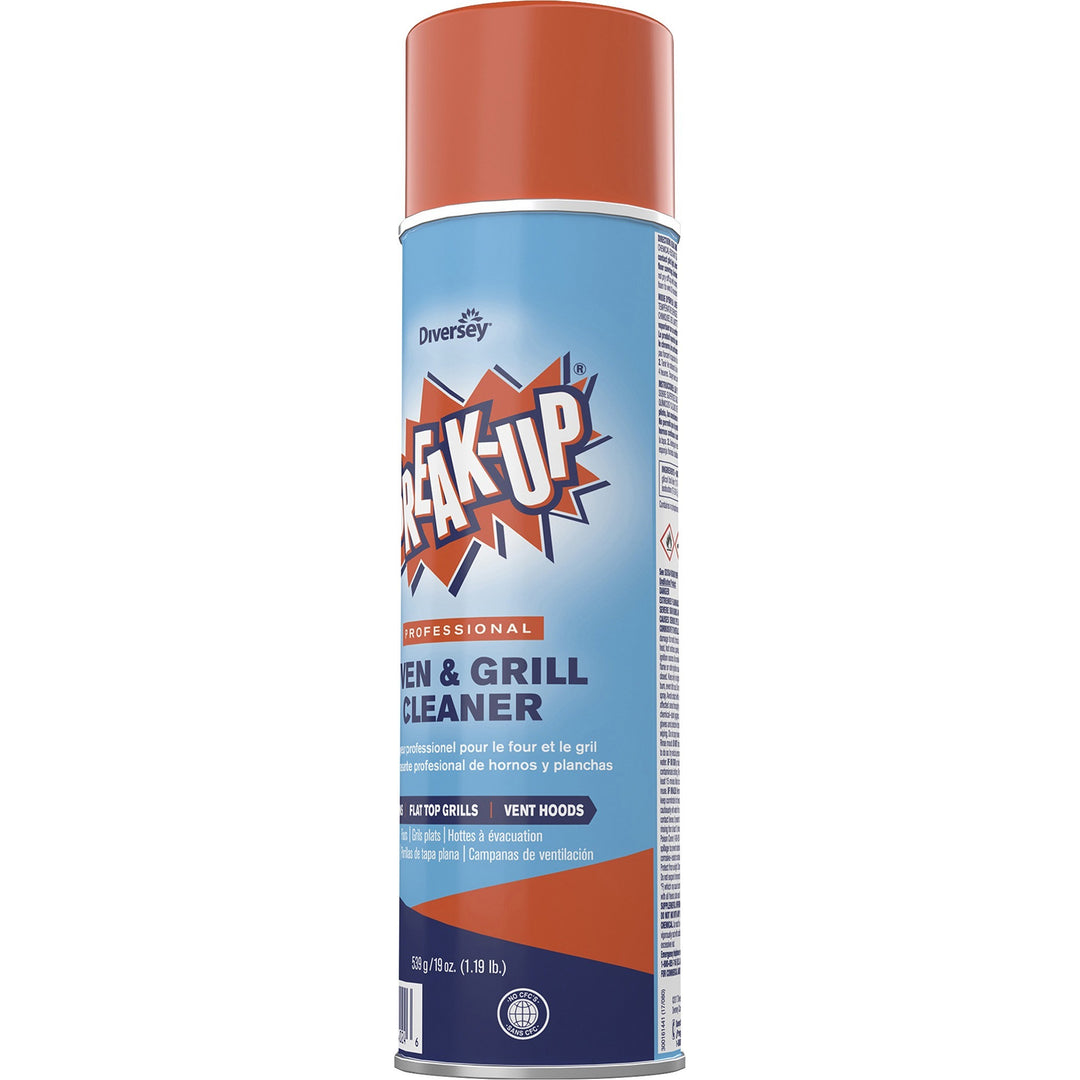 Image of Diversey Break-Up CBD991206 Professional Oven & Grill Cleaner, 19 fl oz (0.6 quart), Citrus Scent, Heavy Duty, Fast Acting, Tan, 1 Each