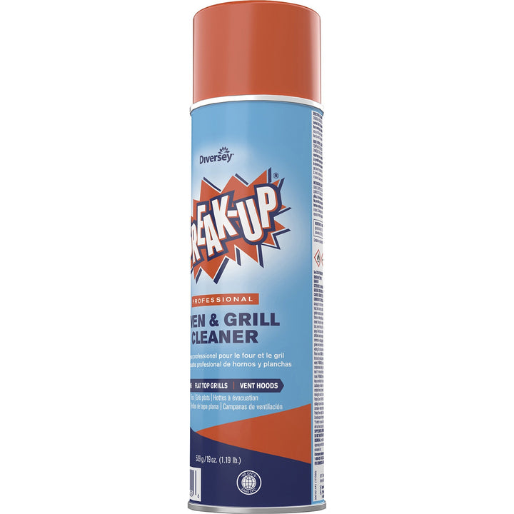 Image of Diversey Break-Up CBD991206 Professional Oven & Grill Cleaner, 19 fl oz (0.6 quart), Citrus Scent, Heavy Duty, Fast Acting, Tan, 1 Each