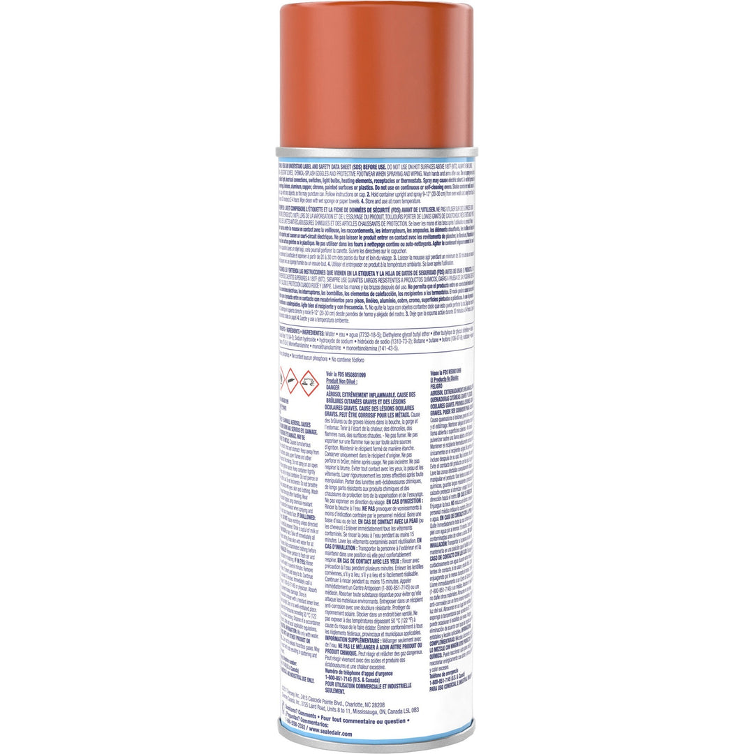 Image of Diversey Break-Up CBD991206 Professional Oven & Grill Cleaner, 19 fl oz (0.6 quart), Citrus Scent, Heavy Duty, Fast Acting, Tan, 1 Each
