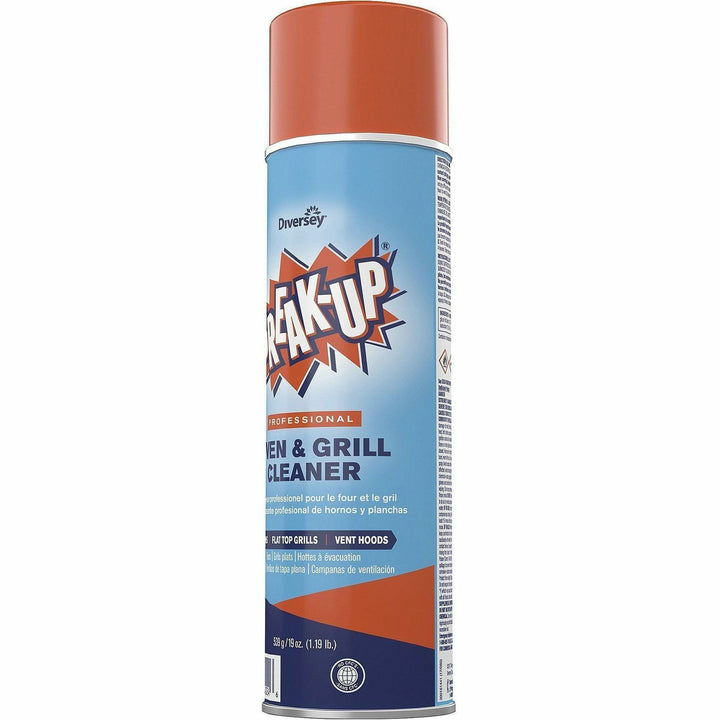 Image of Diversey Break-Up CBD991206 Professional Oven & Grill Cleaner, 19 fl oz (0.6 quart), Citrus Scent, Heavy Duty, Fast Acting, Tan, 1 Each