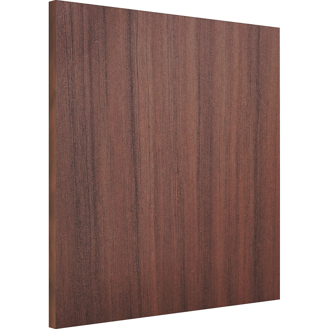 Image of Lorell 18242 Essentials Series Wall-Mount Hutch Door Kit, 16" H x 17" W x 1" Depth, 0.7" Thickness, Finish: Espresso, 1 Set