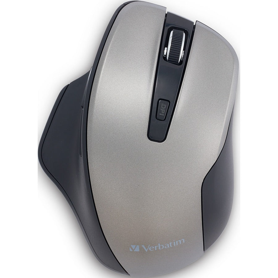 Image of Verbatim® Mouse, Blue LED, Wireless, Silent, Graphite