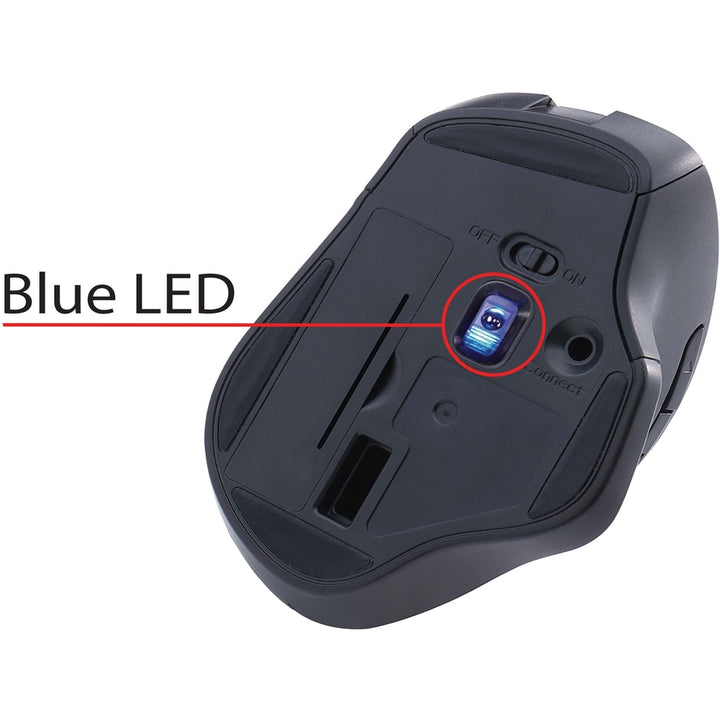 Image of Verbatim® Mouse, Blue LED, Wireless, Silent, Dark Teal