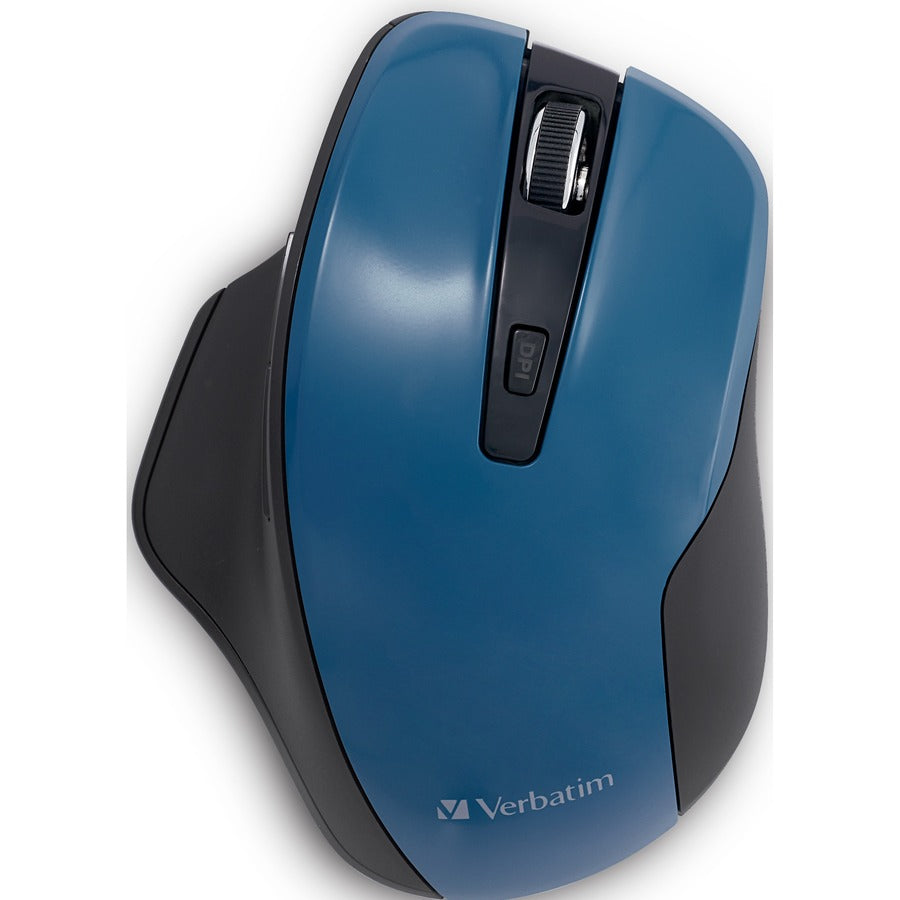 Image of Verbatim® Mouse, Blue LED, Wireless, Silent, Dark Teal