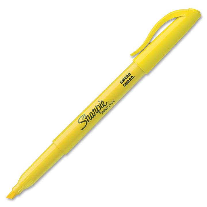 Image of Sharpie 2003991 Highlighter, Fluorescent Yellow Ink, 36 / Box