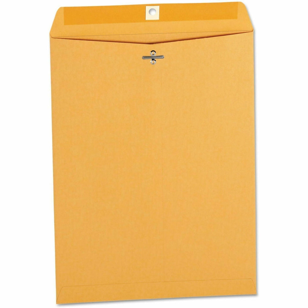 Image of Universal UNV42907 Envelope, Clasp, #12 1/2, 32 lb, Clasp/Gummed Flap, Brown Kraft, Kraft Paper, 100 / Box