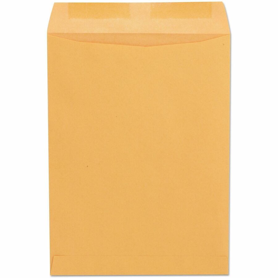 Image of Universal UNV41105 Envelope, Catalog, #10 1/2, 24 lb, Gummed, Brown Kraft, Kraft Paper, 250 / Box