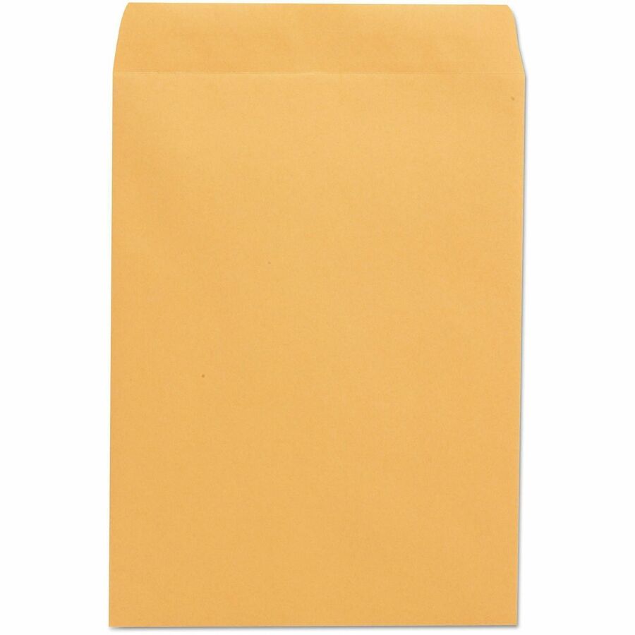 Image of Universal UNV41105 Envelope, Catalog, #10 1/2, 24 lb, Gummed, Brown Kraft, Kraft Paper, 250 / Box