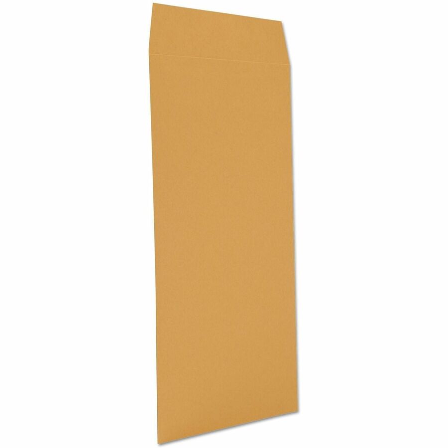 Image of Universal UNV41105 Envelope, Catalog, #10 1/2, 24 lb, Gummed, Brown Kraft, Kraft Paper, 250 / Box