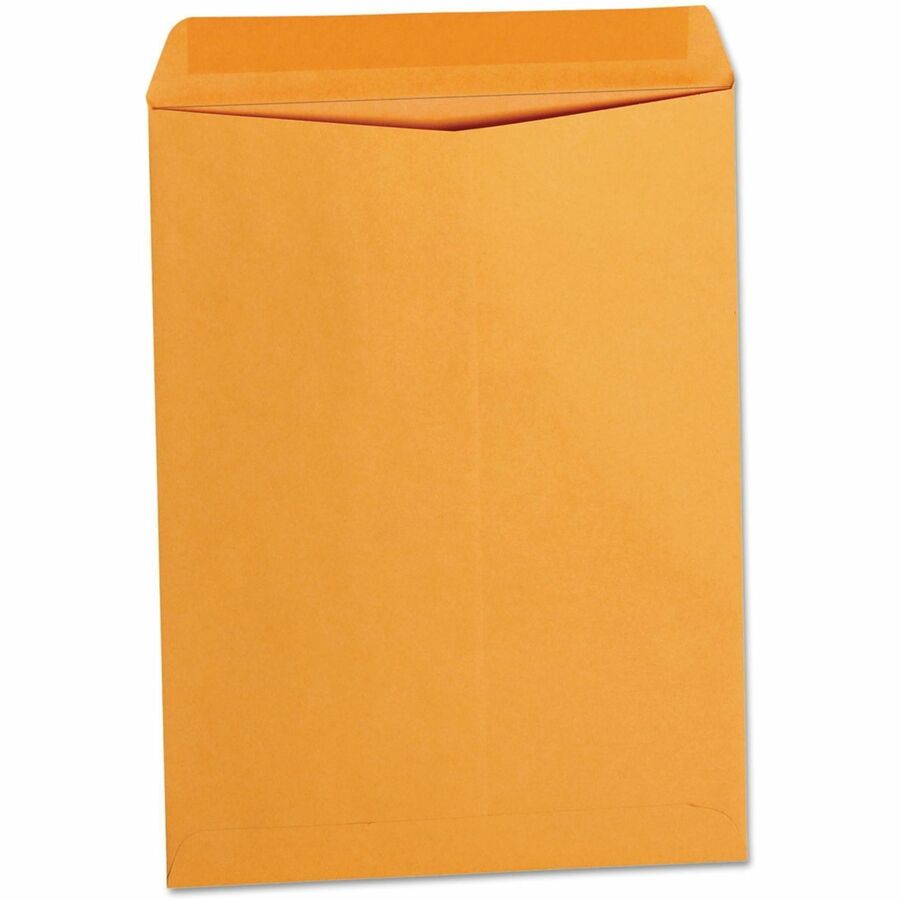 Image of Universal UNV41105 Envelope, Catalog, #10 1/2, 24 lb, Gummed, Brown Kraft, Kraft Paper, 250 / Box