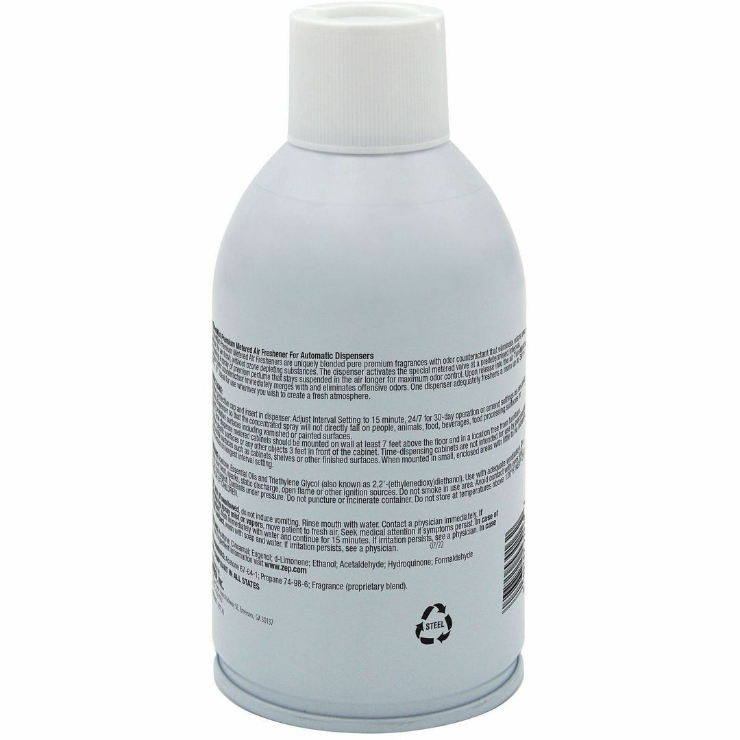 Image of TimeMist 1042746 Cinnamon Premium Air Freshener Spray, Aerosol, 5.3 fl oz (0.2 quart), Cinnamon, 30 Day, Long Lasting, Odor Neutralizer, 1 Each