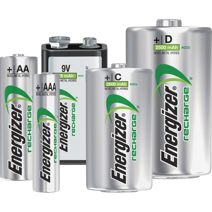 Image of Eveready® Battery Rechargers, f/2AA/4AAA Batteries, 3/CT, Black