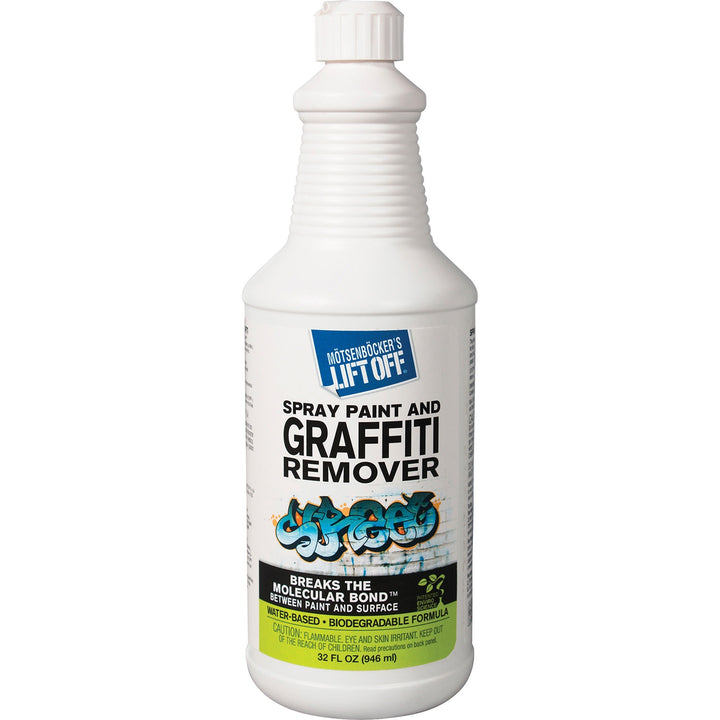 Image of Motsenbocker's Lift-Off® Graffiti Remover, Multi-surface, Water-based, 32oz, 6/CT, WE