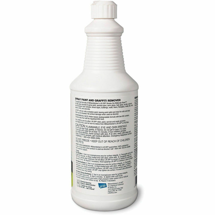 Image of Motsenbocker's Lift-Off® Graffiti Remover, Multi-surface, Water-based, 32oz, 6/CT, WE