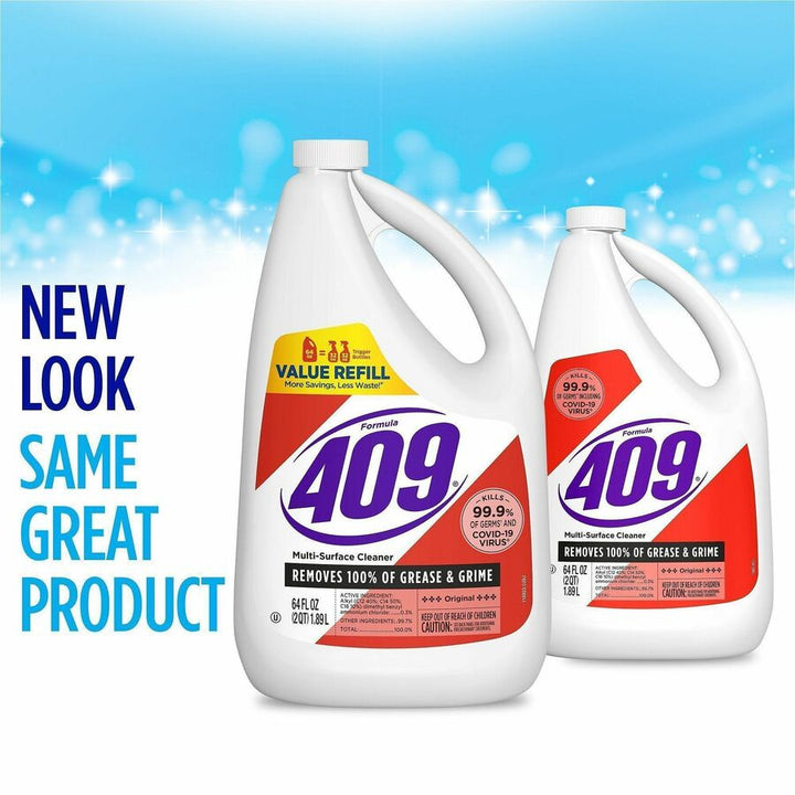 Image of Clorox® Multisurface Cleaner, Formula 409, 64 fl oz, 6/CT, White