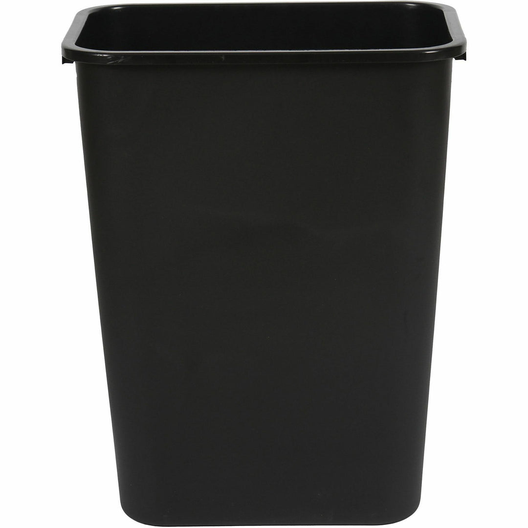 Image of Genuine Joe Wastebasket, 9-2/5"Wx15-1/5"Lx19-9/10"H, Black