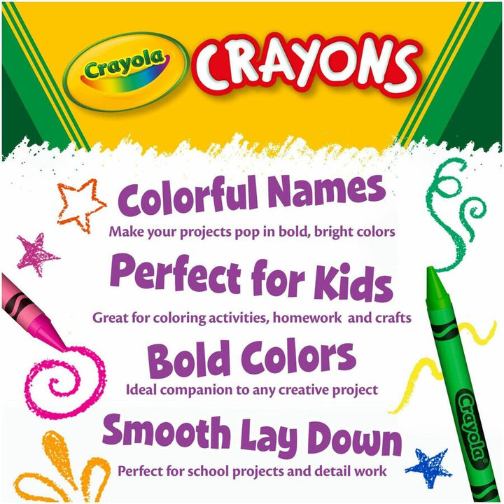 Image of Crayola 520390 Jumbo Crayons, Assorted, 16 / Pack