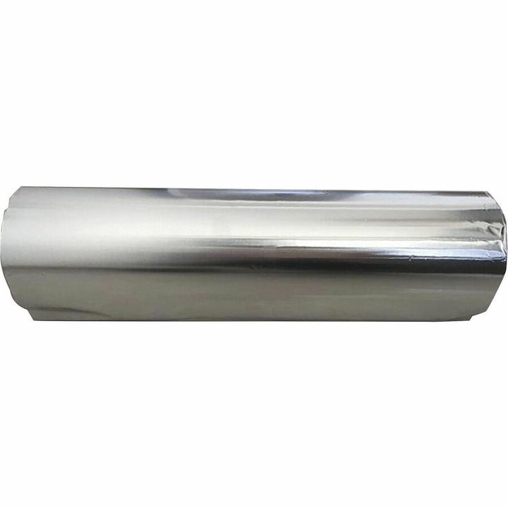 Image of Genuine Joe 10704CT Heavy-duty Aluminum Foil, 18" W x 500 ft Length, Heavy Duty, Sturdy, Dispenser, Pliable, Aluminum, Silver, 6 / Carton