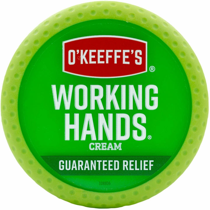 Image of O'Keeffe's® Working Hands Cream, 3.4 oz Jar, Unscented
