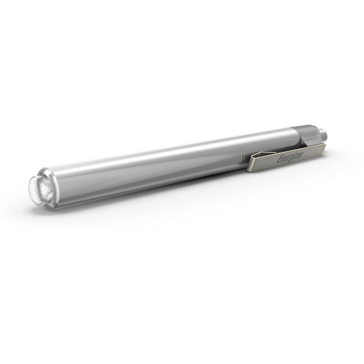 Image of Eveready® LED Pen Light,6 Lumens,Uses 2 AAA Batteries,4/CT,Silver