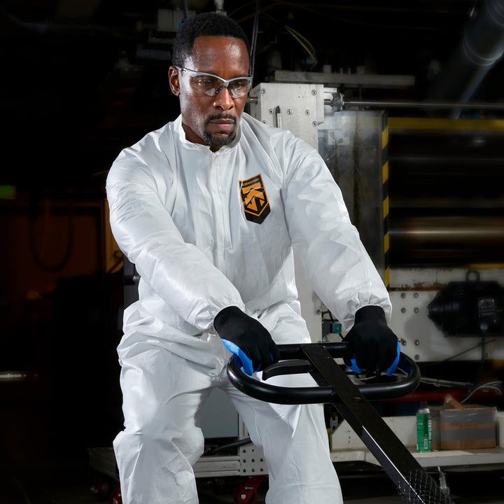 Image of Kleenguard 44316 A40 Coveralls, Zipper Front, Elastic Wrists & Ankles