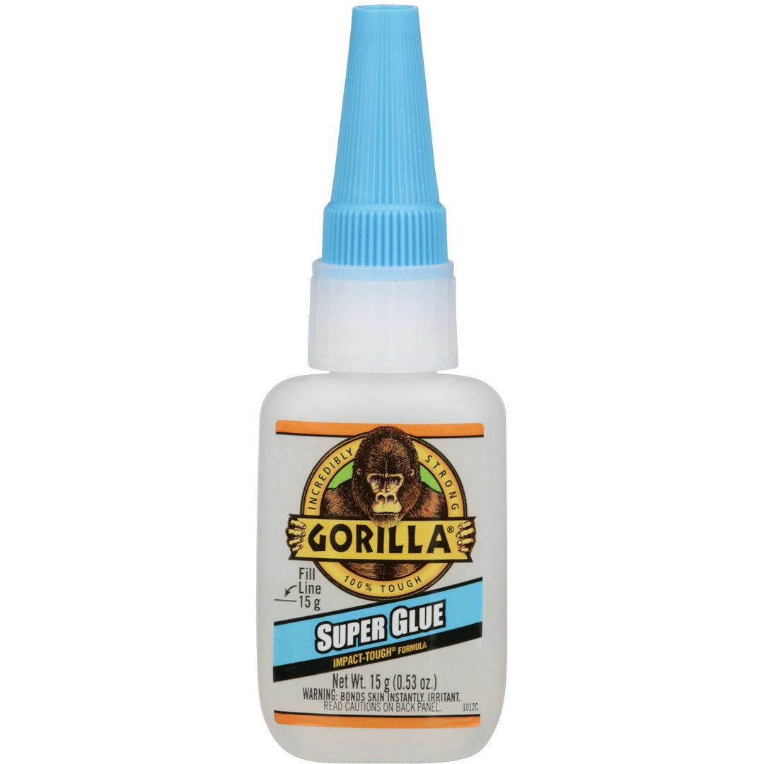 Image of Gorilla® Super Glue, 0.53 Oz, Dries Clear