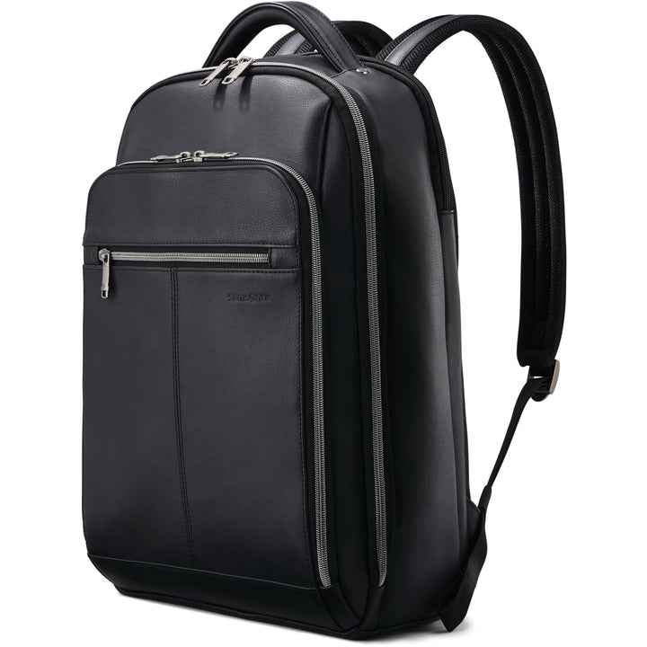 Image of Samsonite® Backpack, Leather, 5-1/2"Wx12"Lx18"H, Black